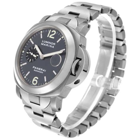 panerai steel titanium|Panerai luminor marina titanium.